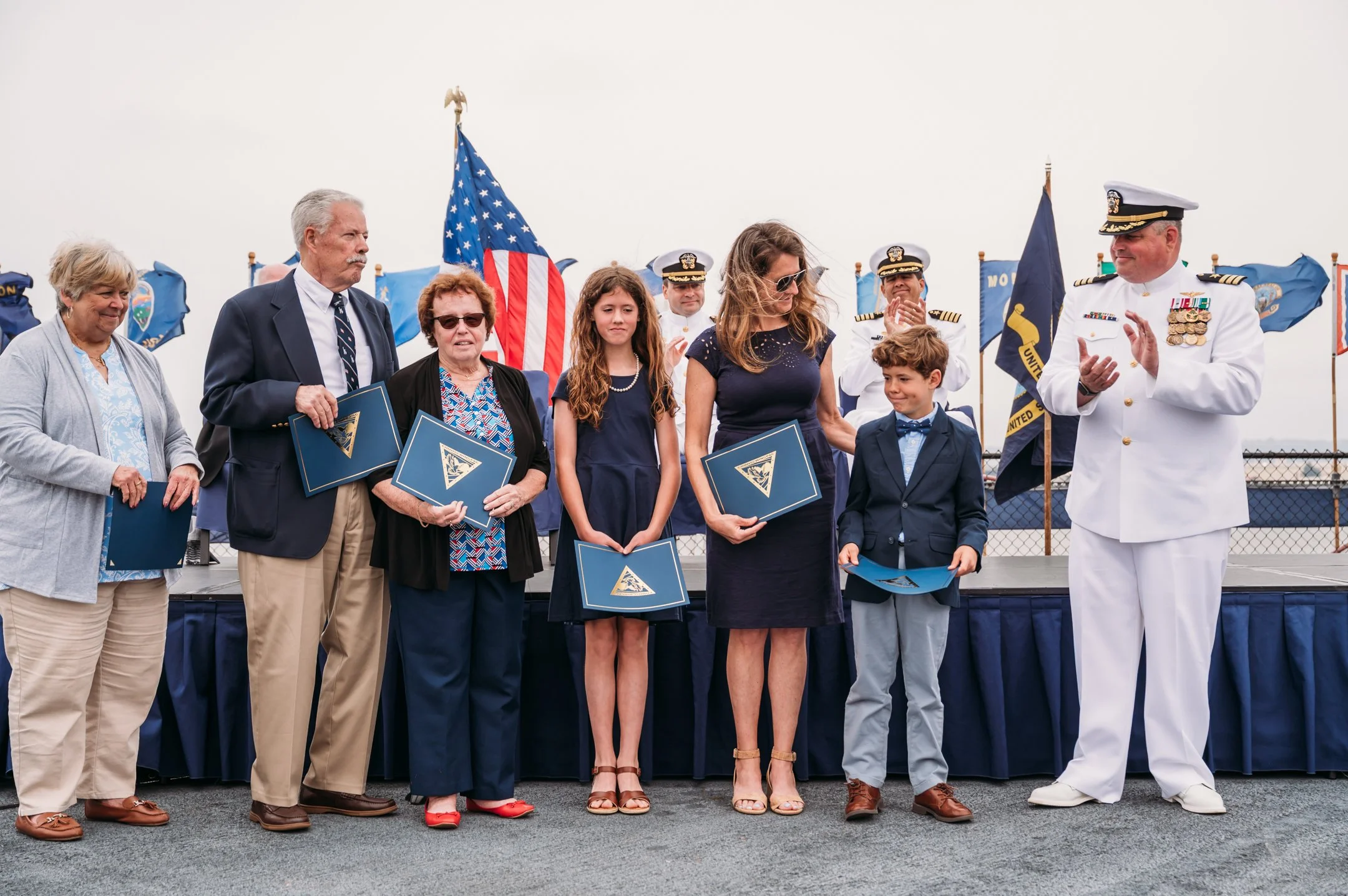 US Navy Retirement Ceremony USS Midway