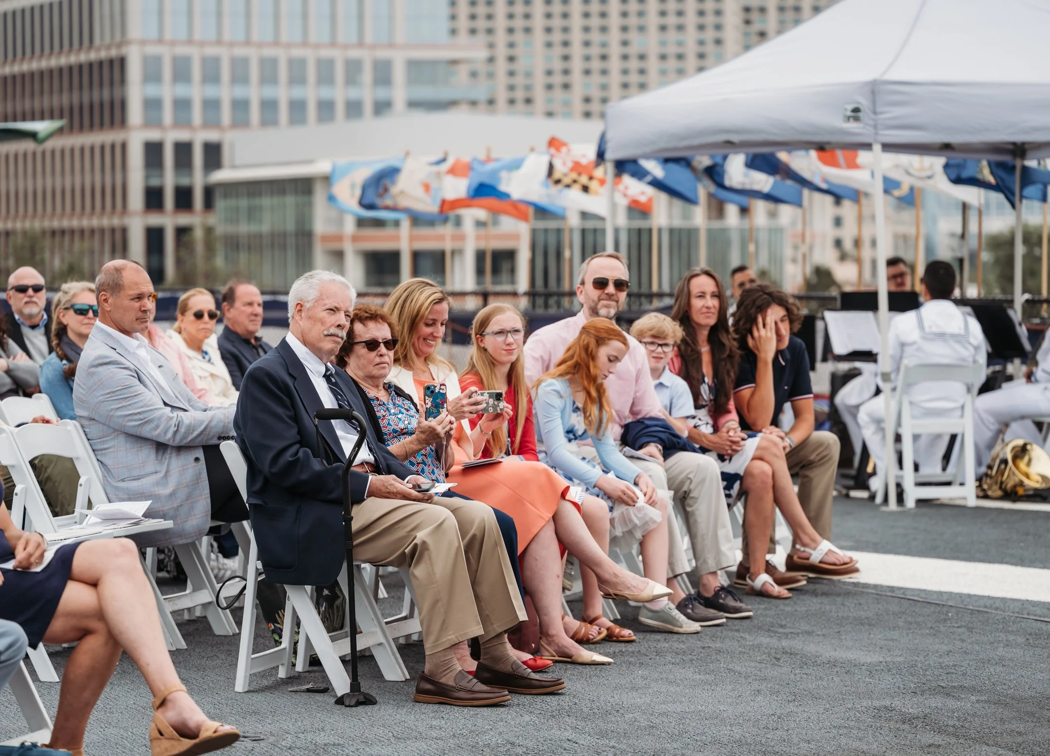 US Navy Retirement Ceremony USS Midway