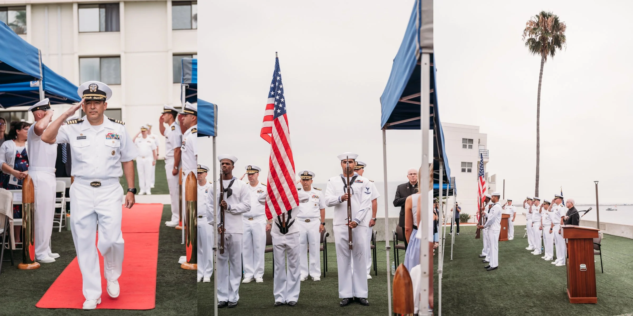 navy retirement photography san diego