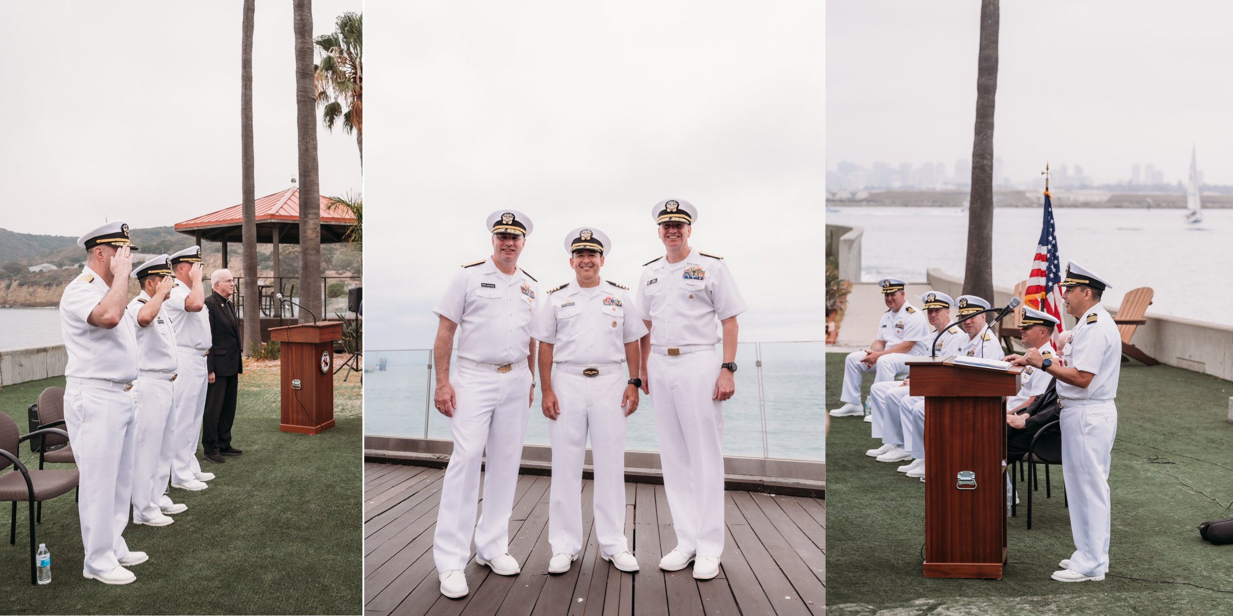 military retirement photography San Diego