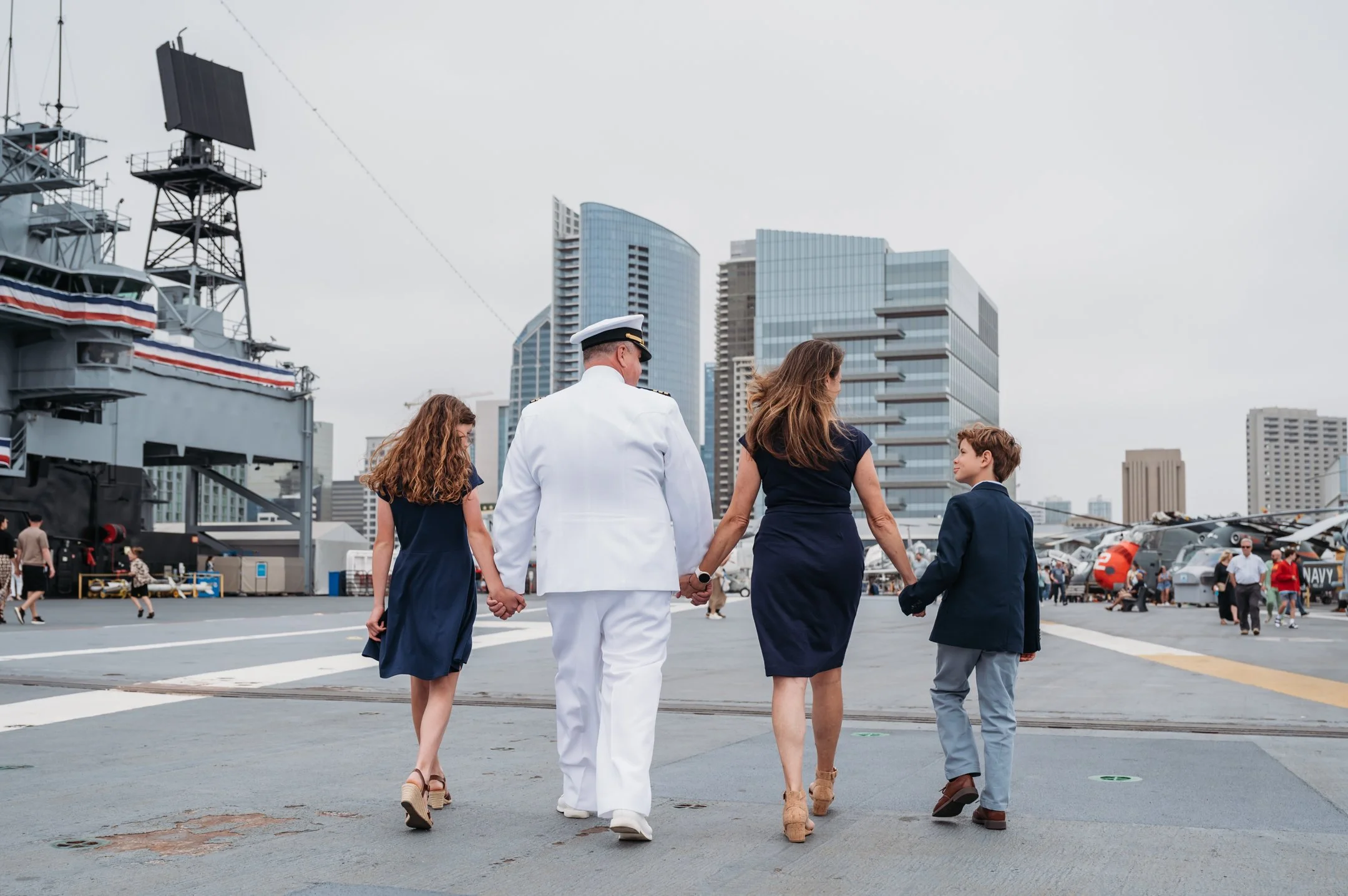 US Navy Retirement Ceremony USS Midway