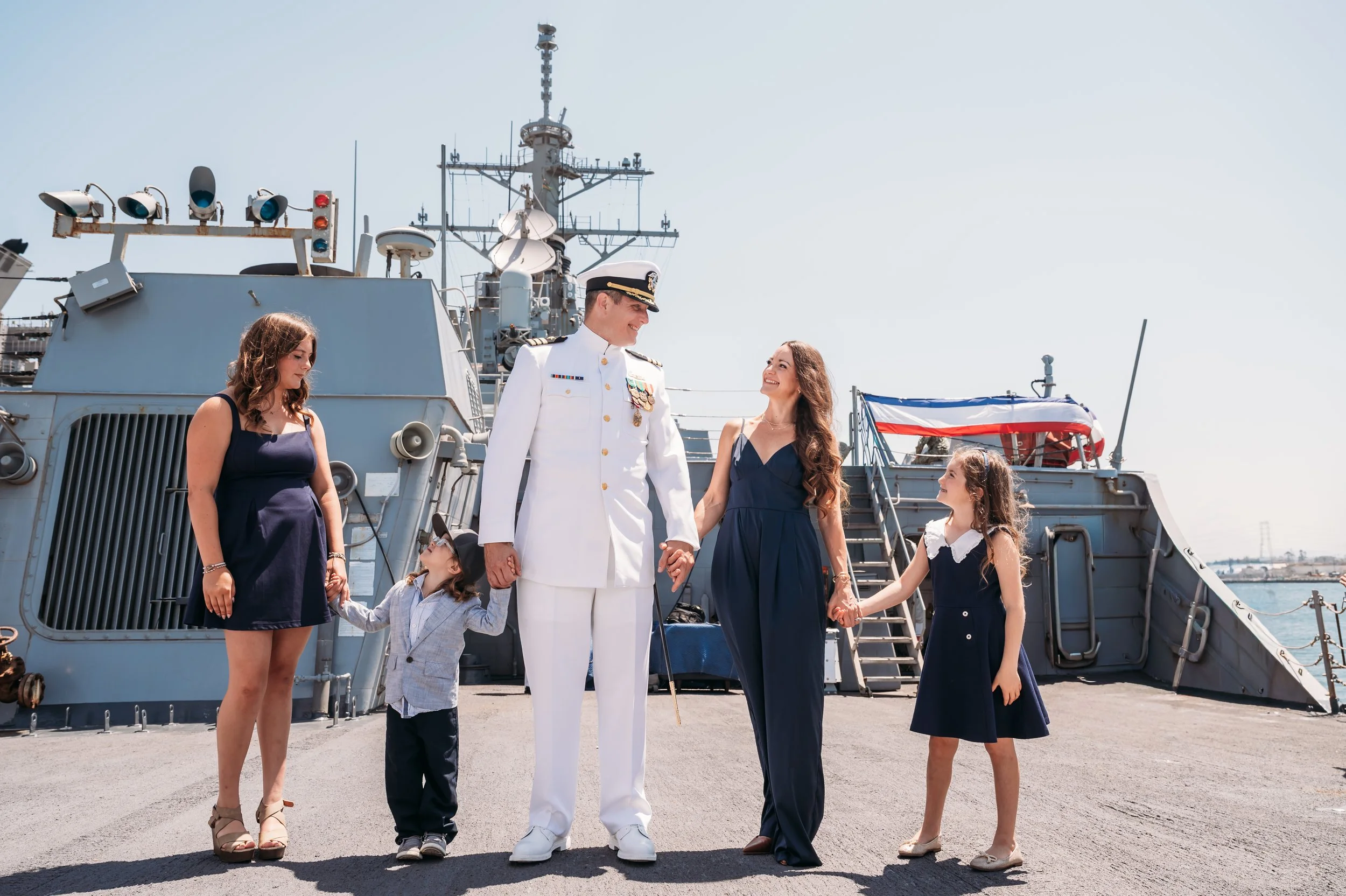 Navy Change of Command Photography San Diego