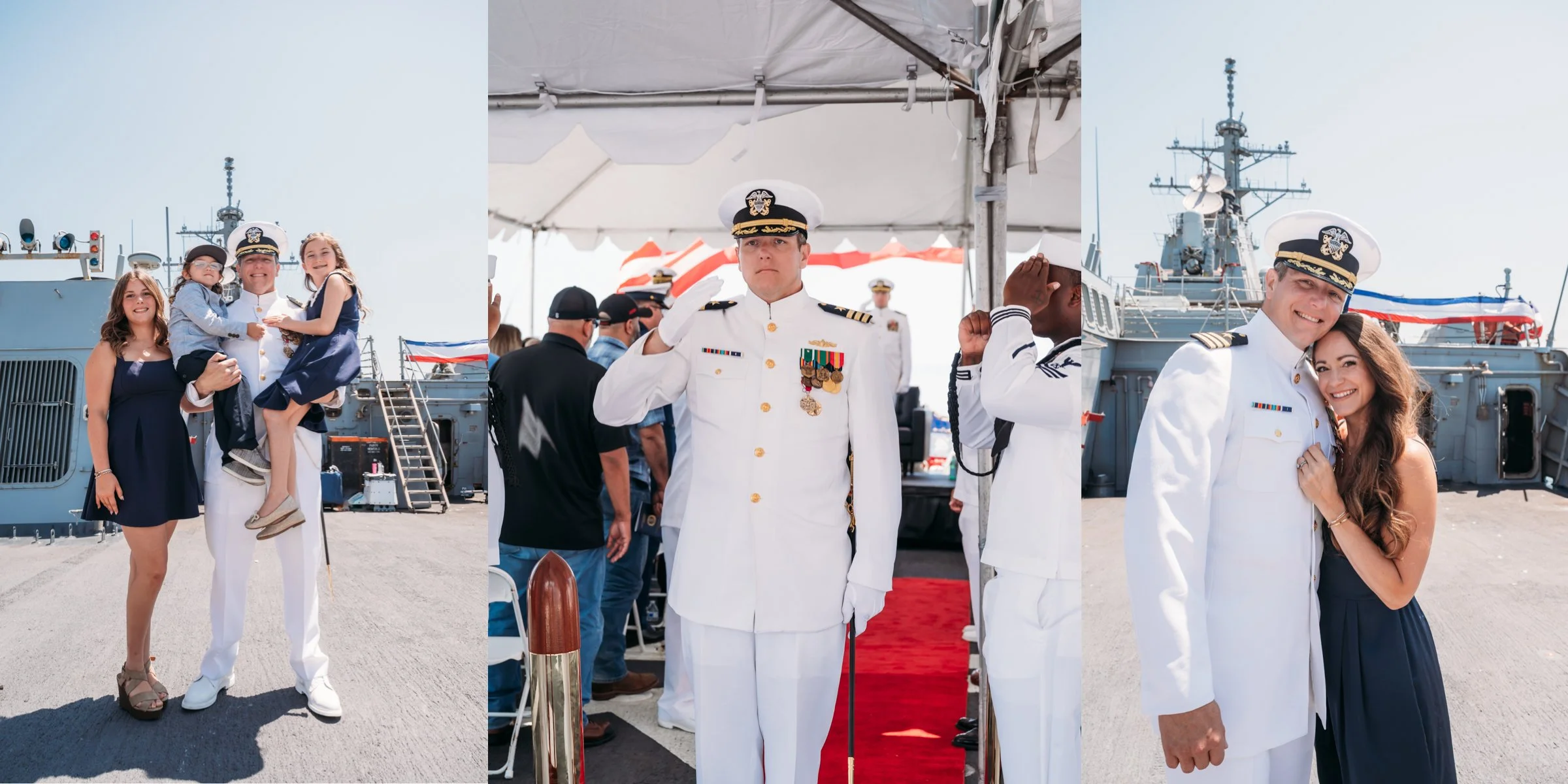Navy Change of Command Photography San Diego
