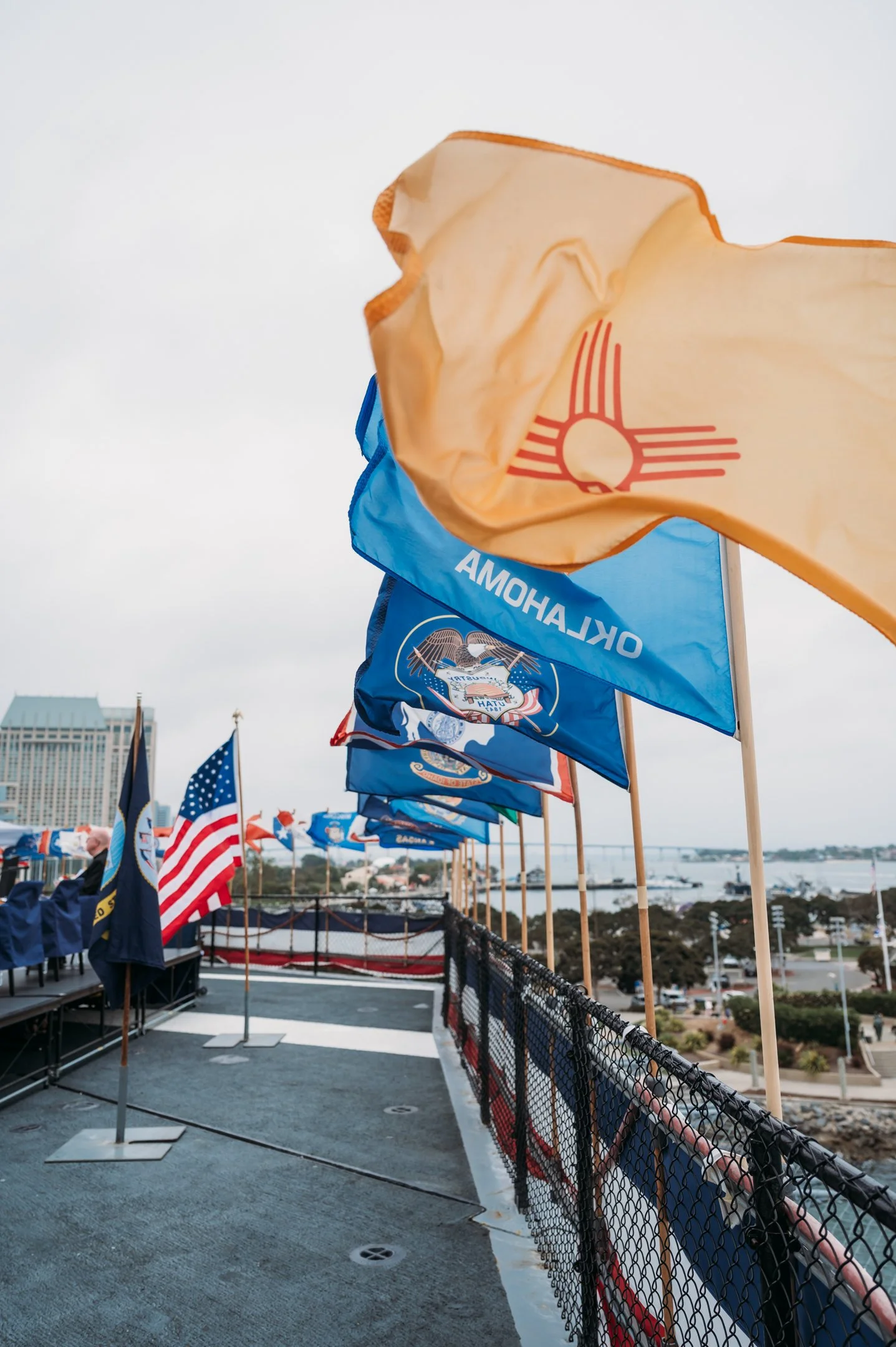 US Navy Retirement Ceremony USS Midway