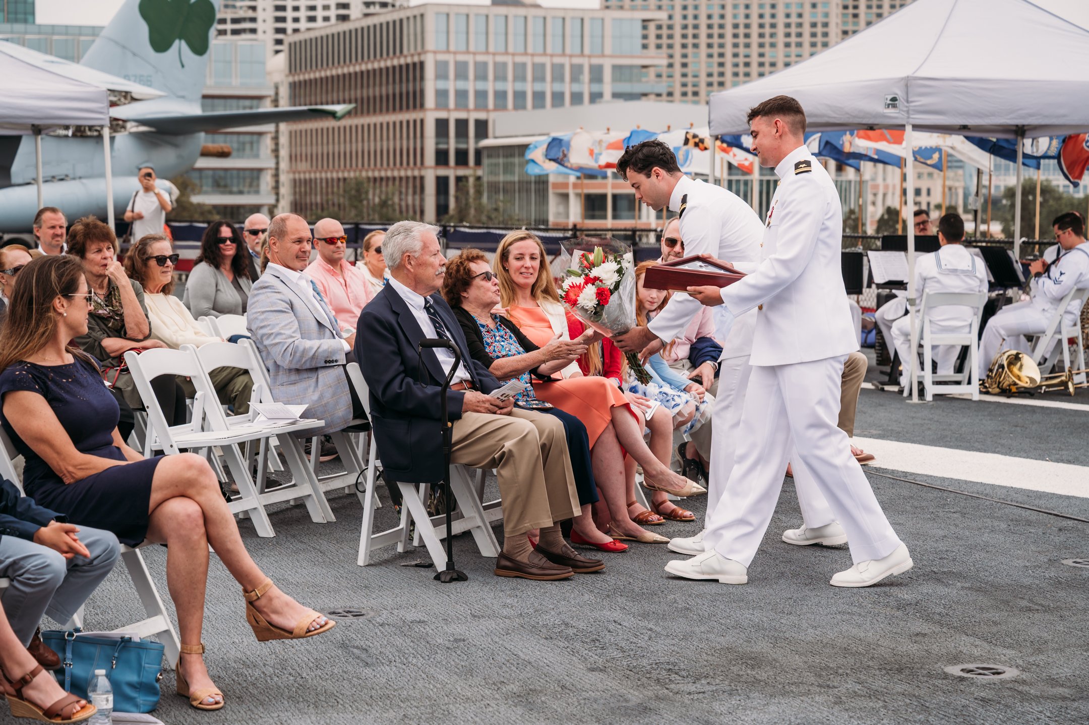 US Navy Retirement Ceremony USS Midway