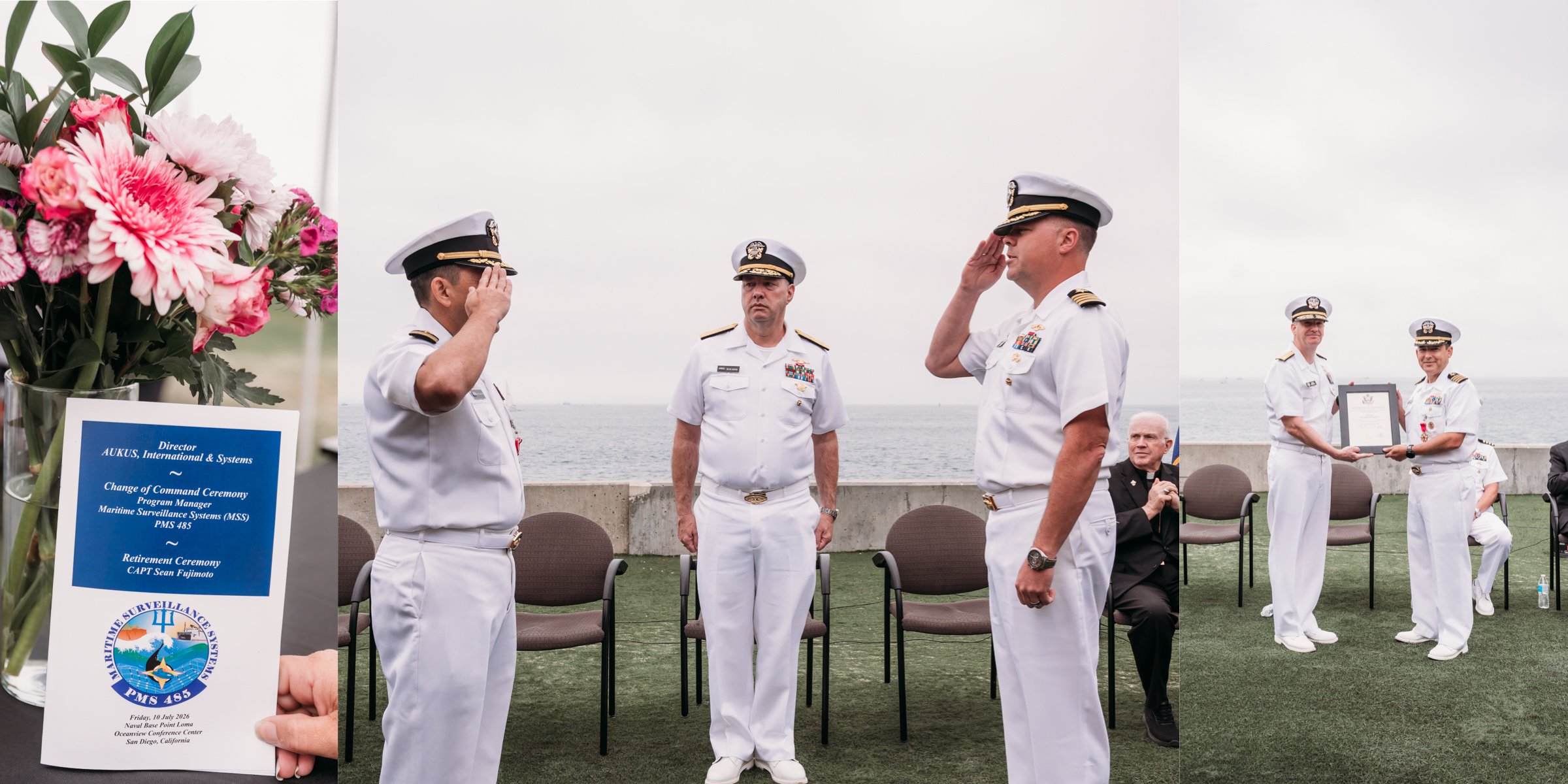 military retirement photography San Diego