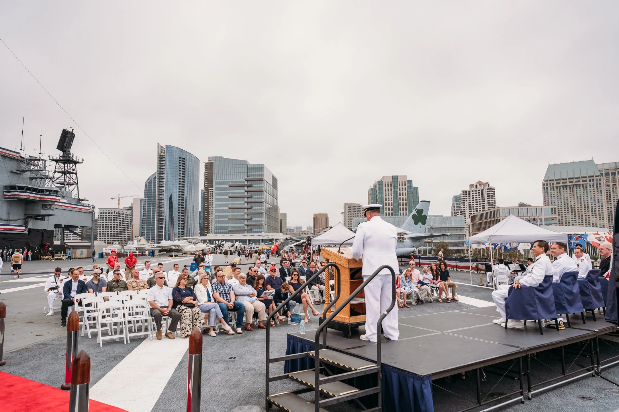 USSMidway Retirement ceremony san diego ca