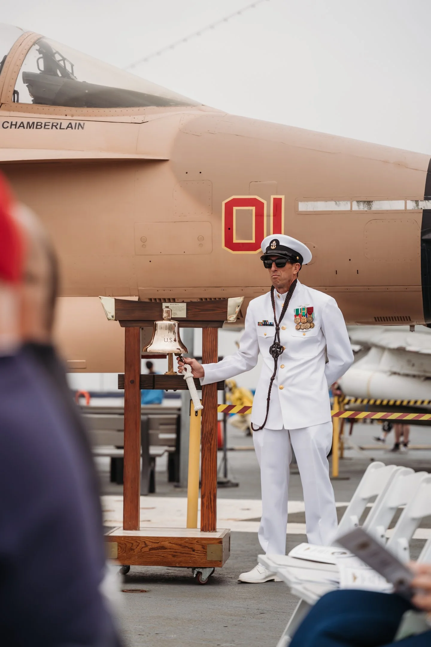 US Navy Retirement Ceremony USS Midway