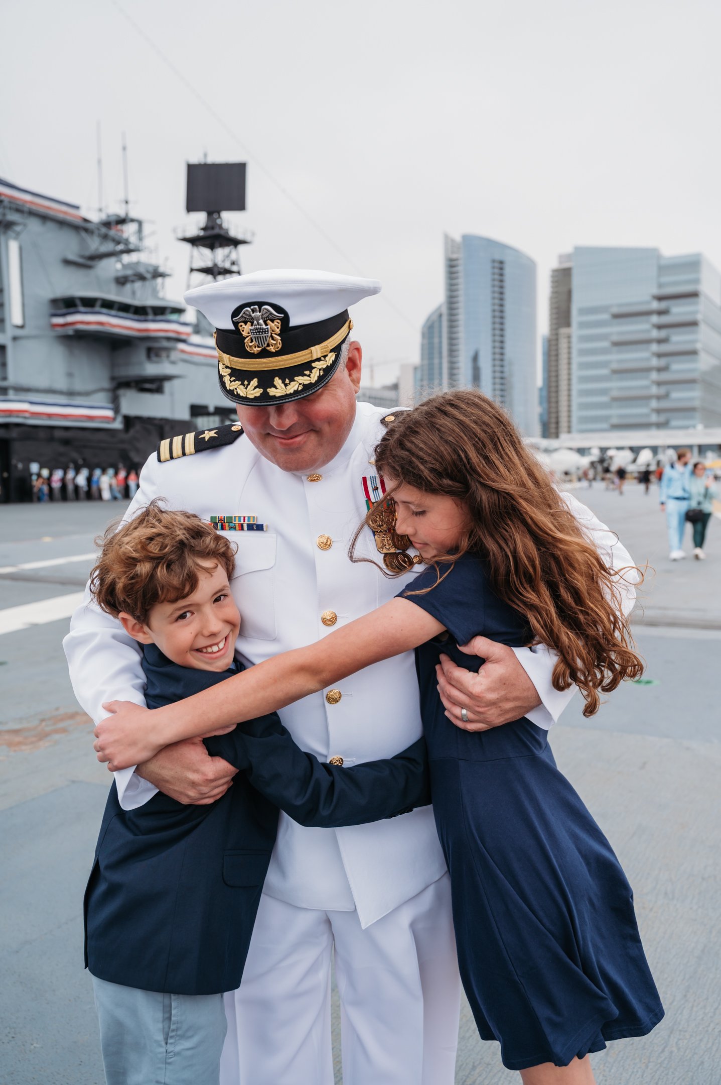 US Navy Retirement Ceremony USS Midway
