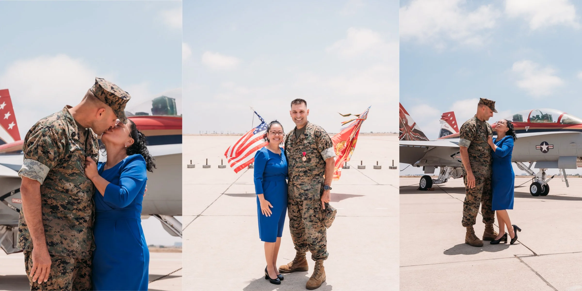 marine retirement photography San Diego