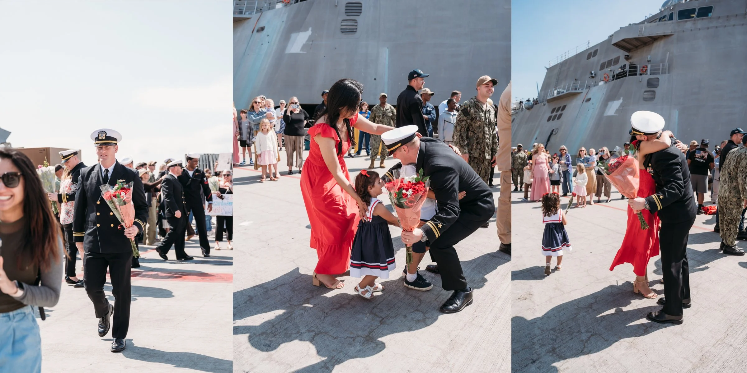 Military homecoming photographer San Diego