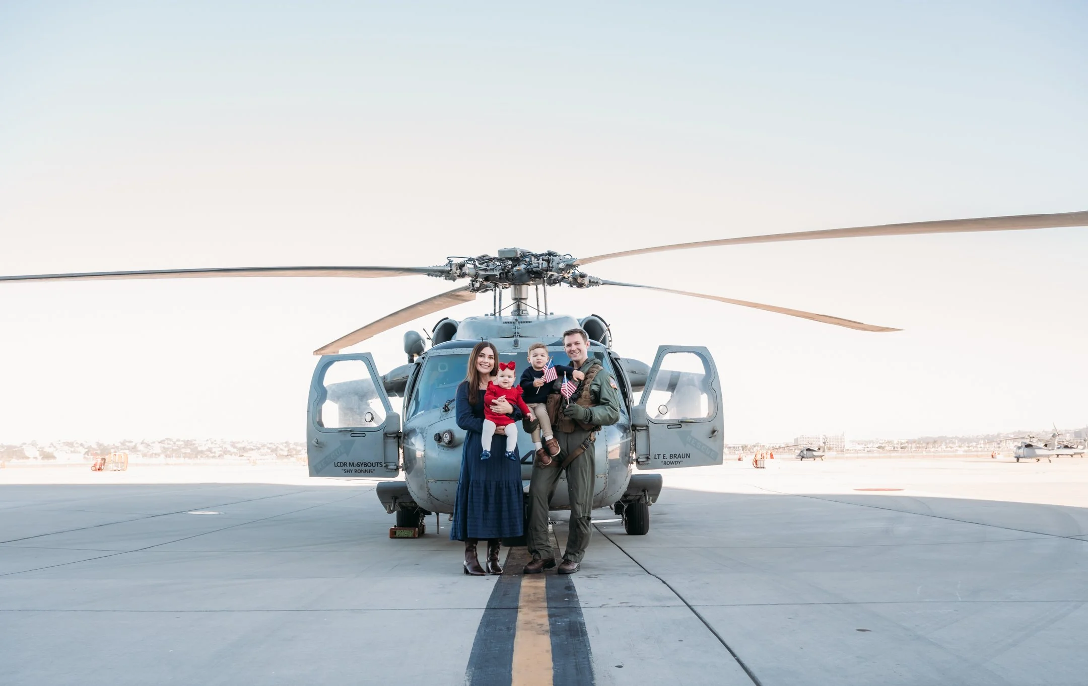 Helicopter squadron homecoming San Diego ca