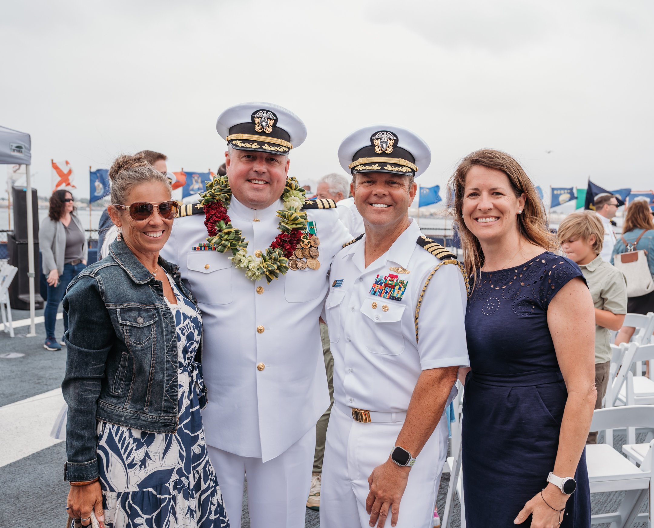 US Navy Retirement Ceremony USS Midway