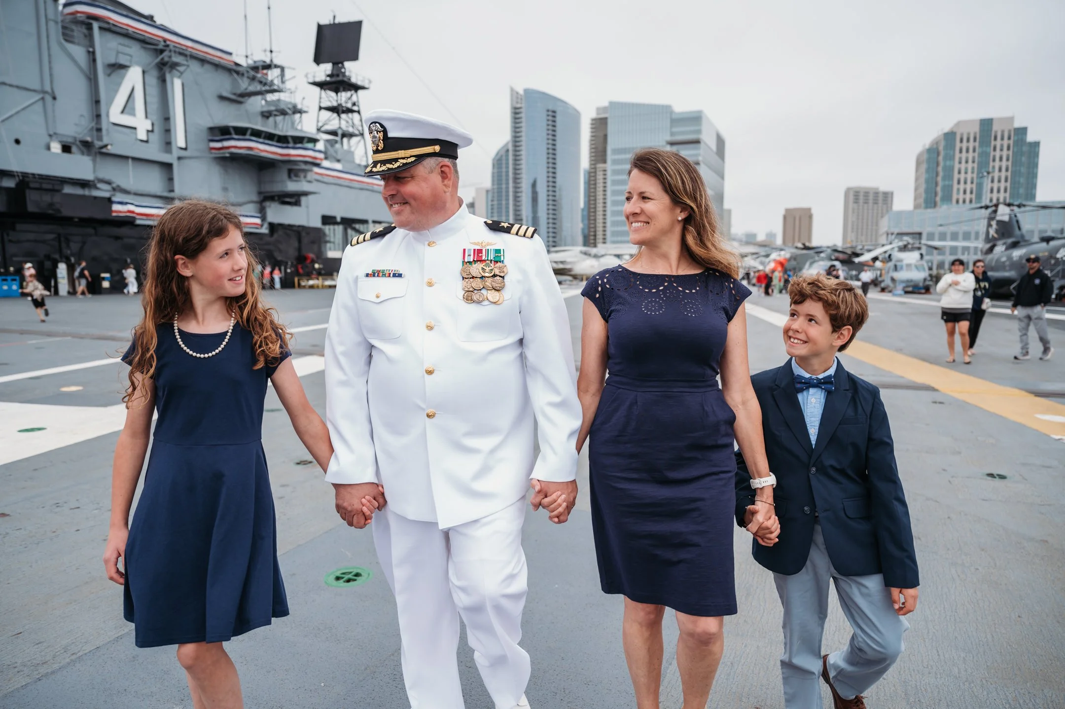 US Navy Retirement Ceremony USS Midway