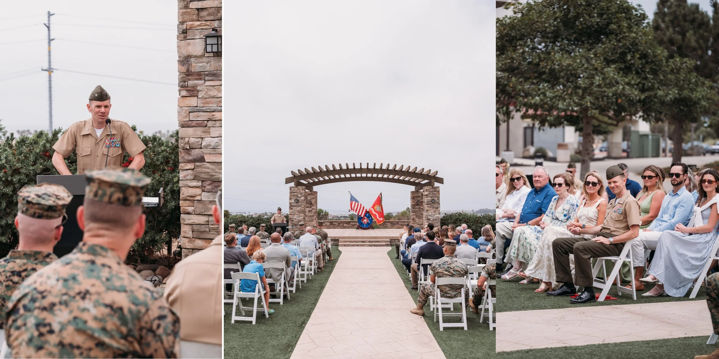 Marine Retirement Photographer San Diego