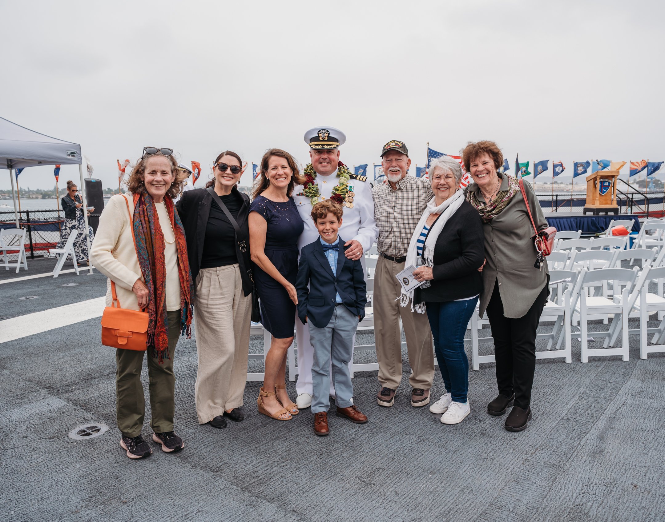 US Navy Retirement Ceremony USS Midway
