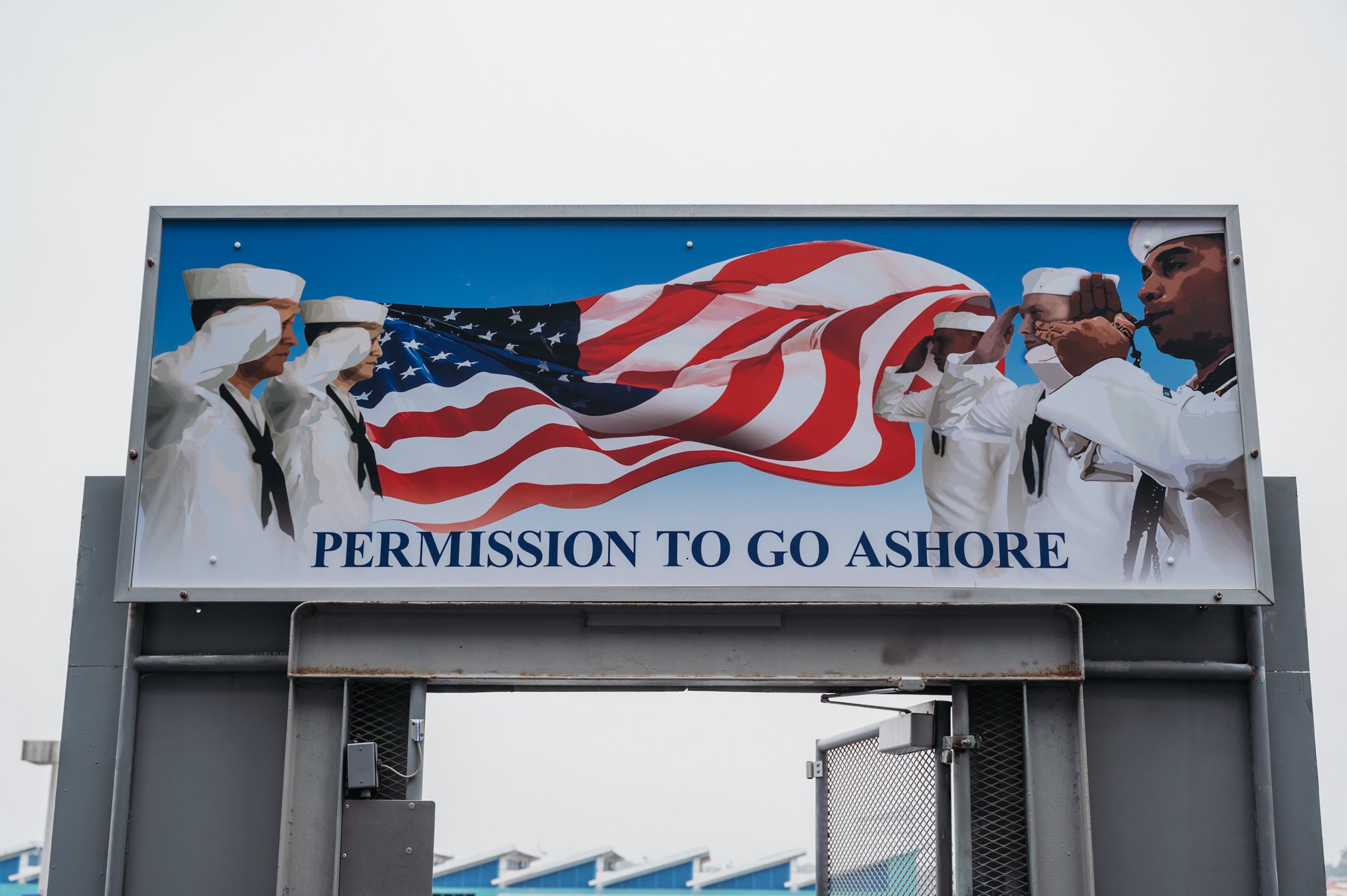 US Navy Retirement Ceremony USS Midway