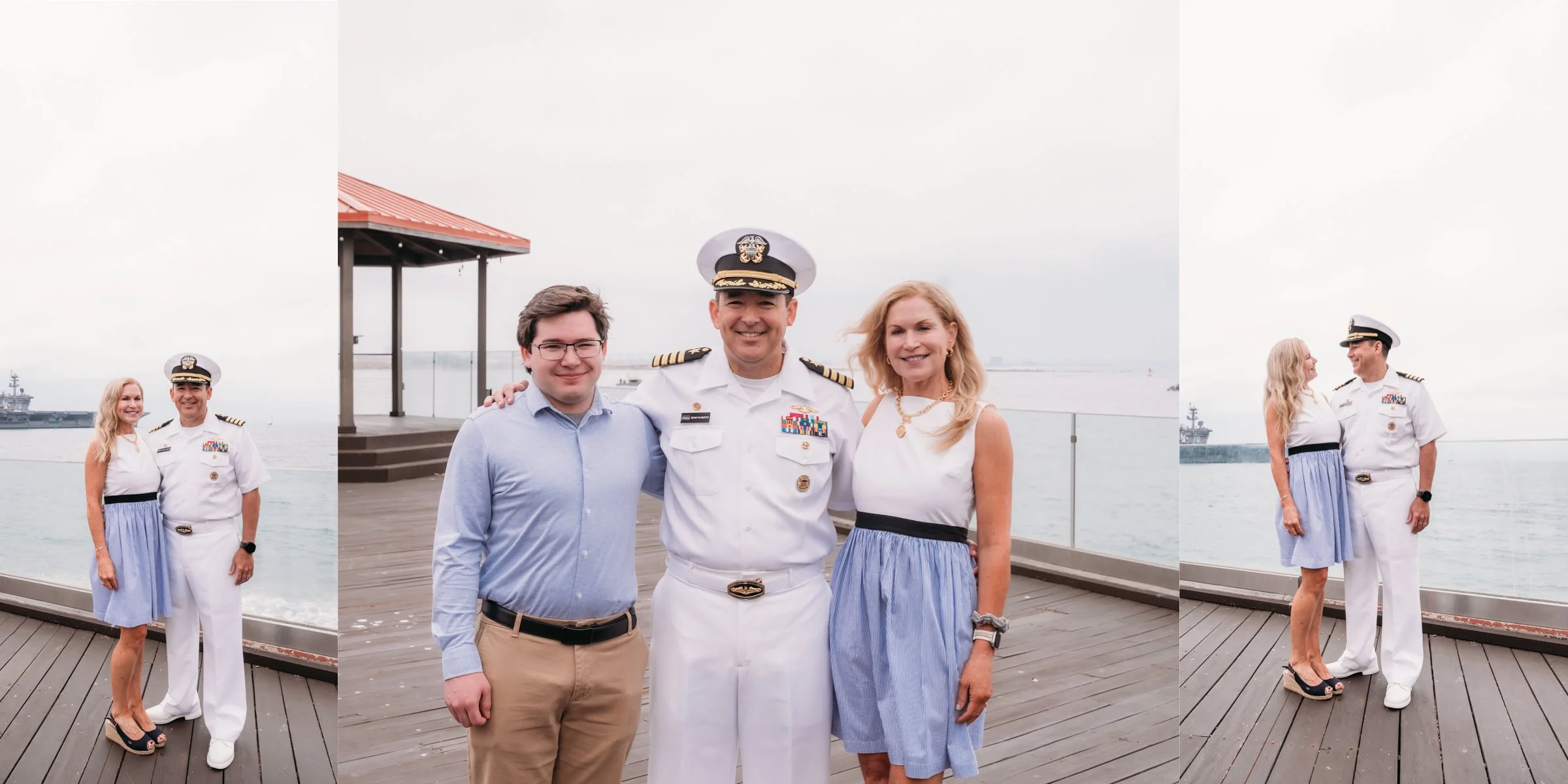 military retirement photography San Diego