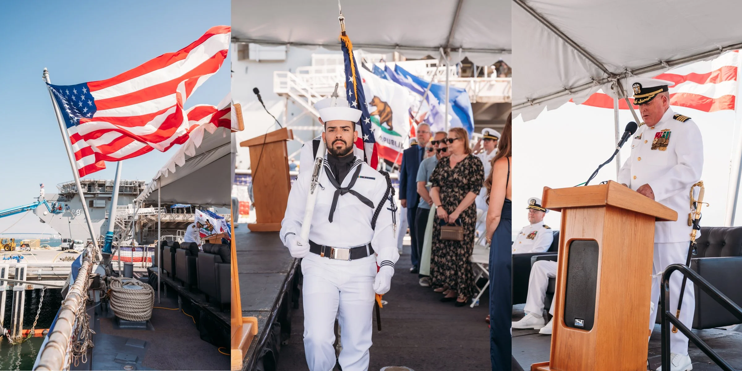 Navy Change of Command Photography San Diego