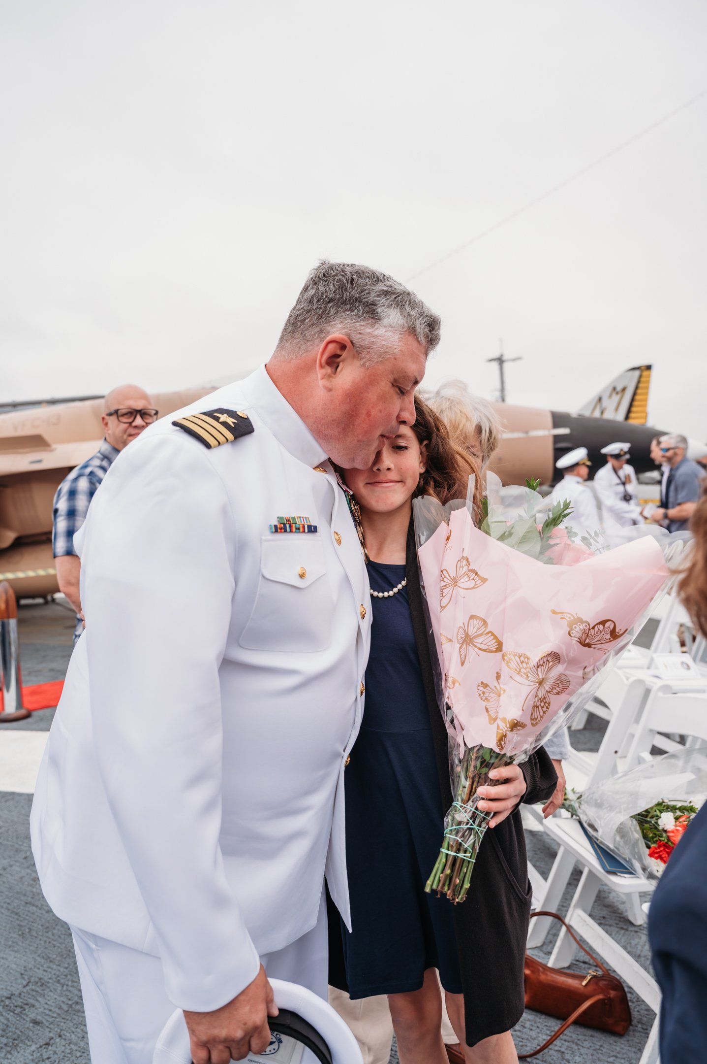 US Navy Retirement Ceremony USS Midway