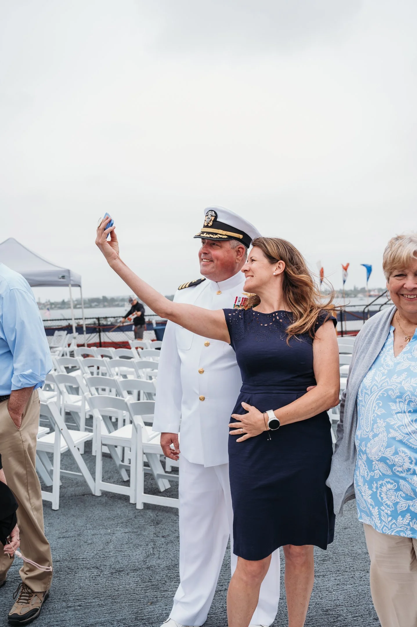 US Navy Retirement Ceremony USS Midway