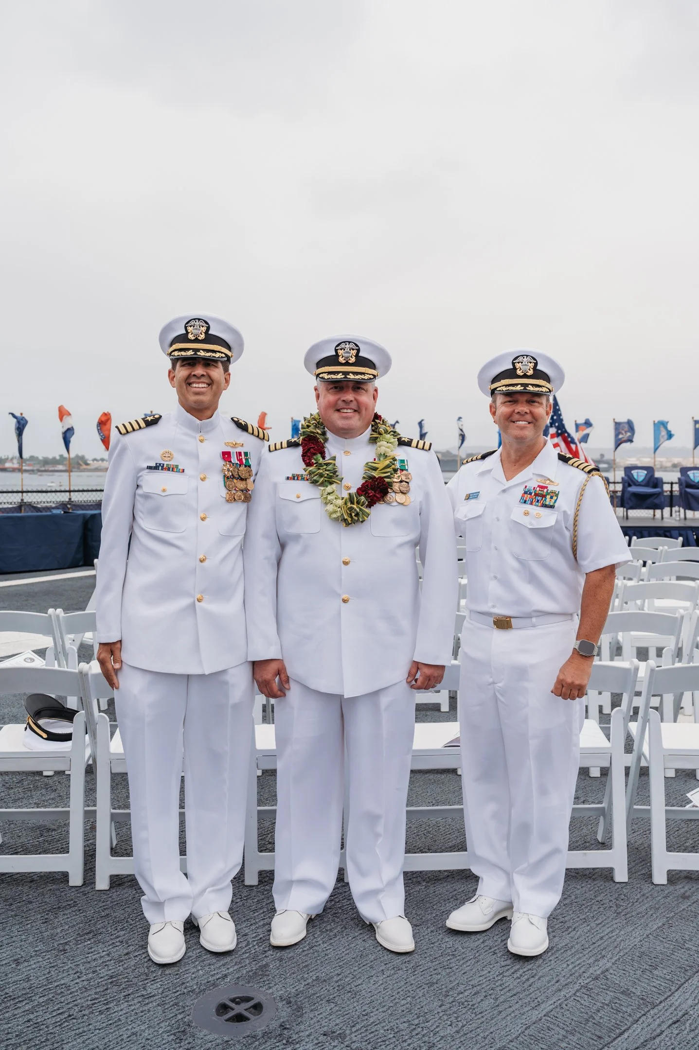 US Navy Retirement Ceremony USS Midway