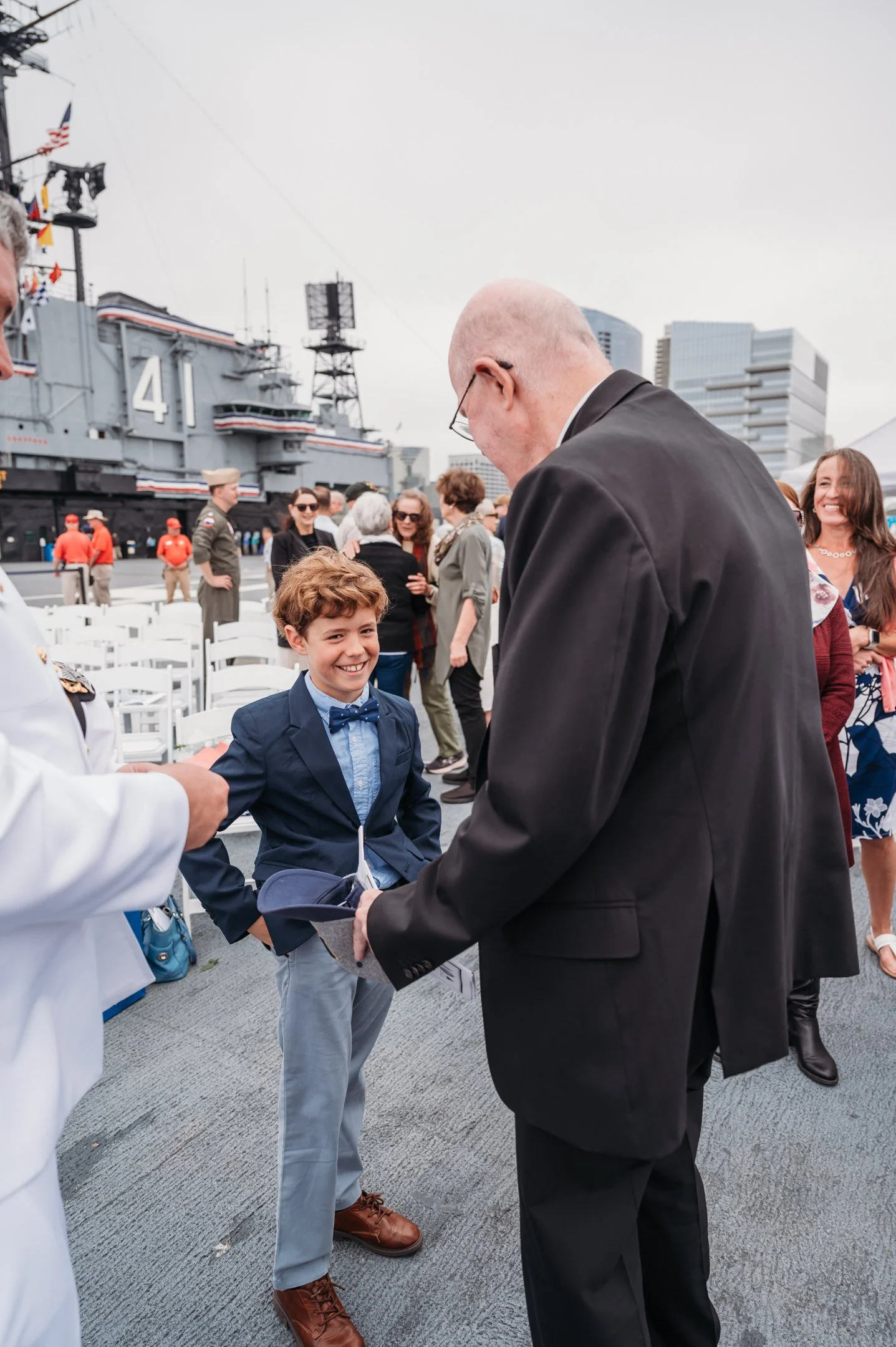 US Navy Retirement Ceremony USS Midway
