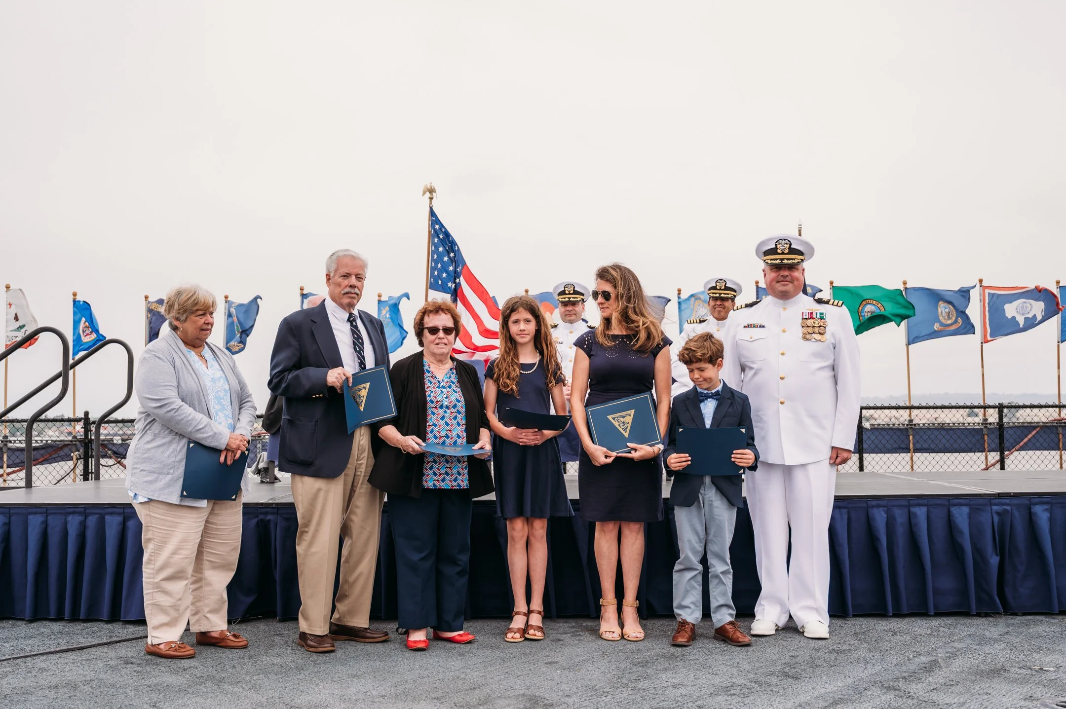US Navy Retirement Ceremony USS Midway