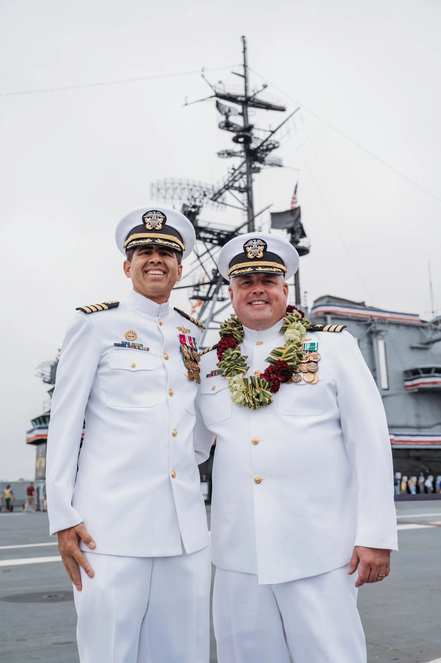 US Navy Retirement Ceremony USS Midway