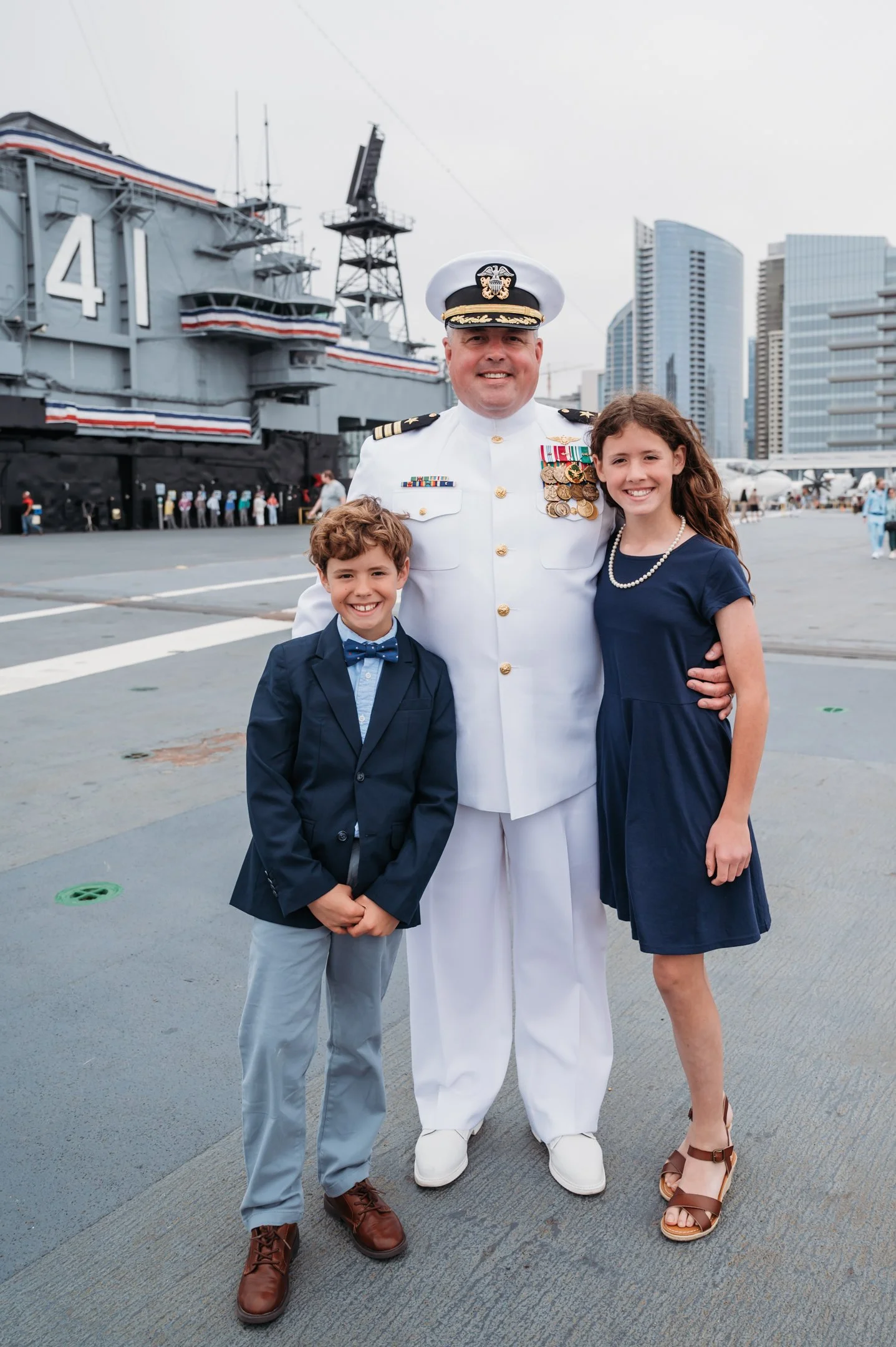 US Navy Retirement Ceremony USS Midway