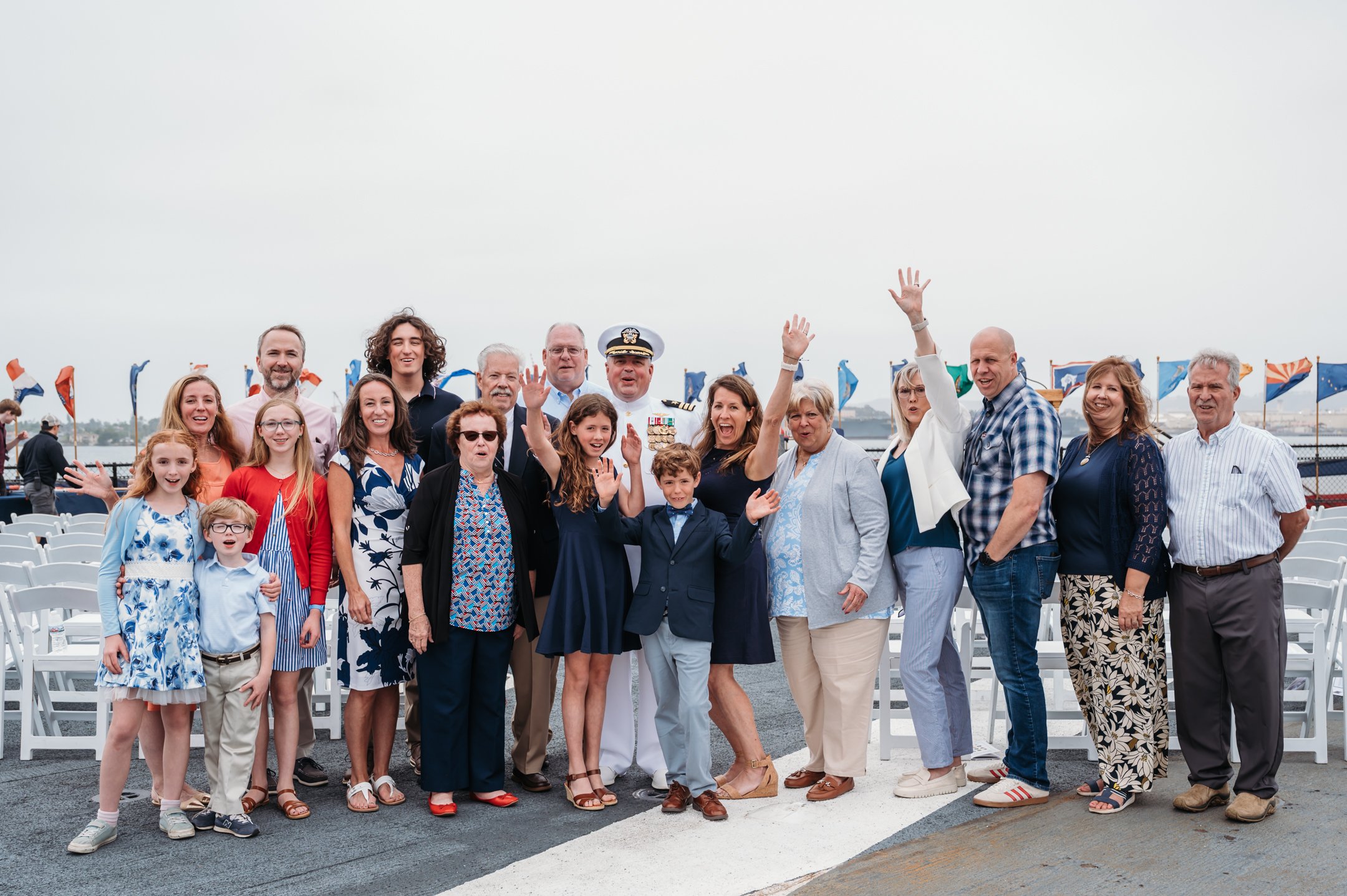 US Navy Retirement Ceremony USS Midway