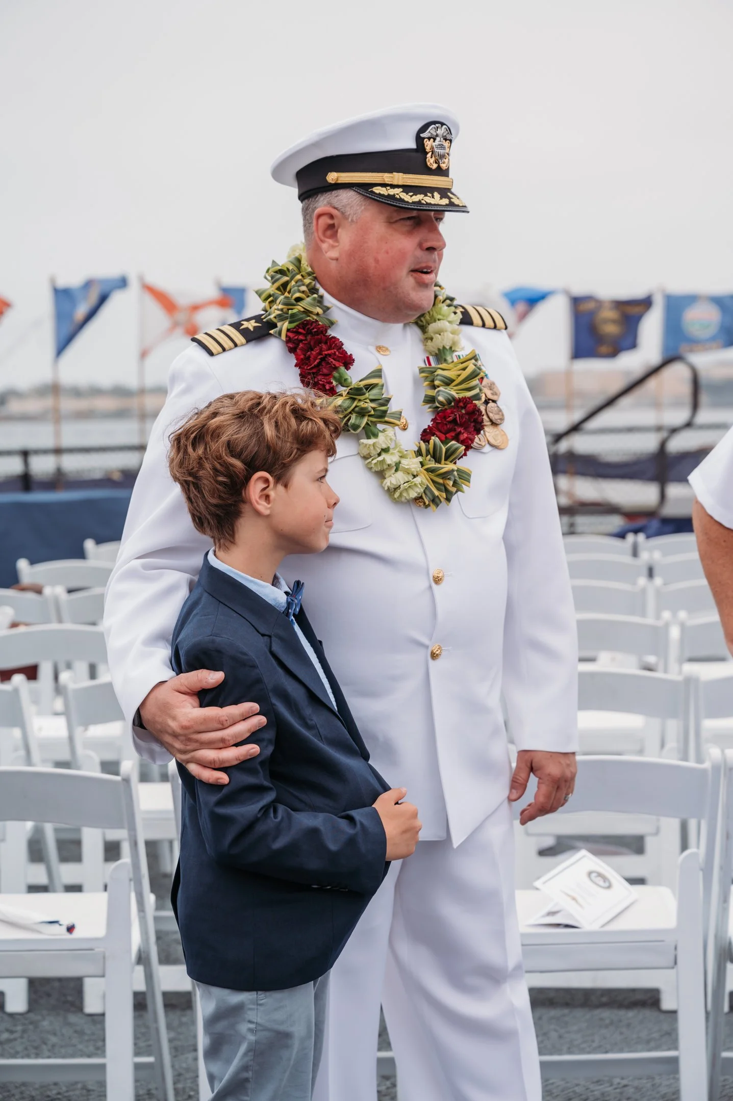 US Navy Retirement Ceremony USS Midway