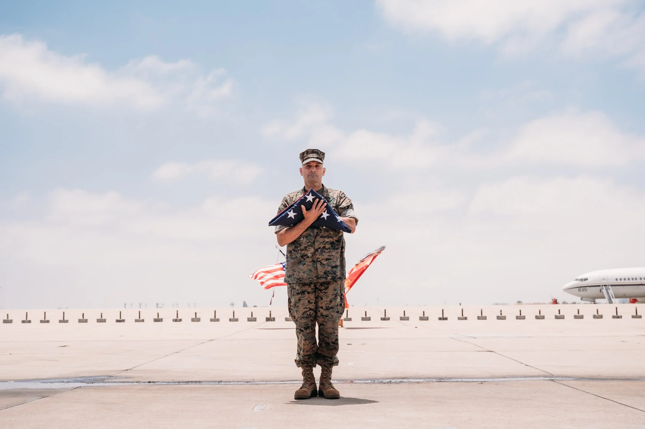 marine retirement photography San Diego