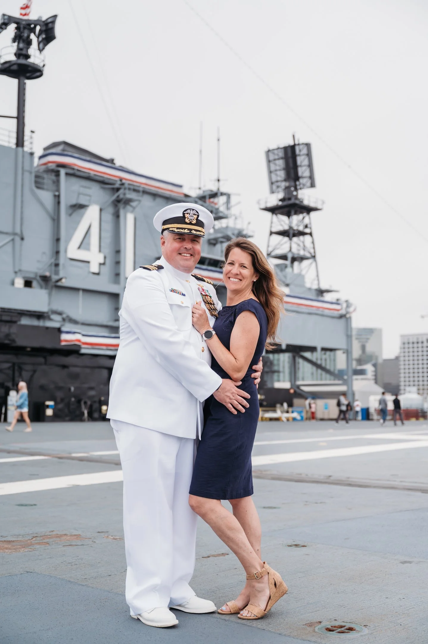 US Navy Retirement Ceremony USS Midway