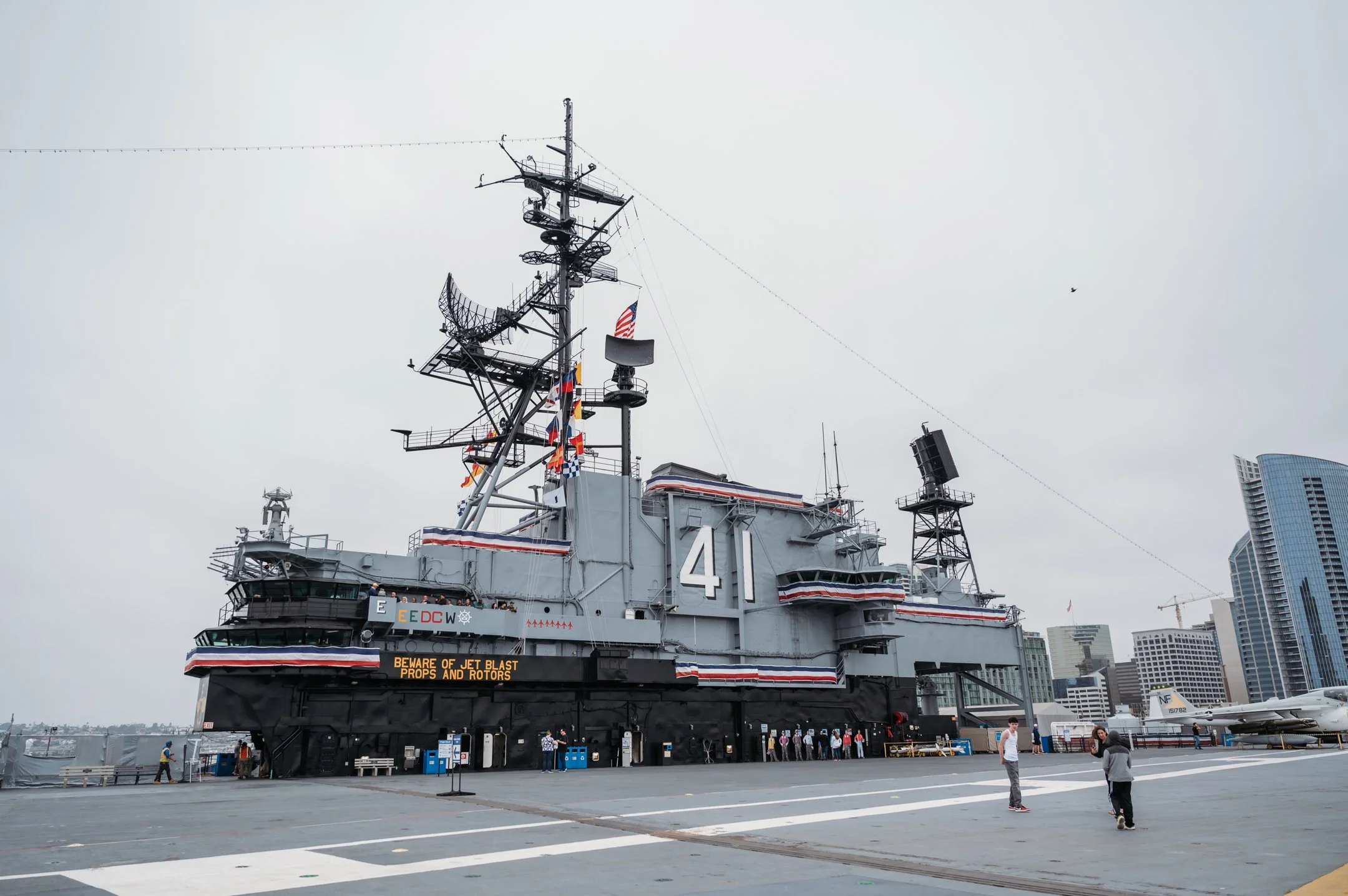 US Navy Retirement Ceremony USS Midway