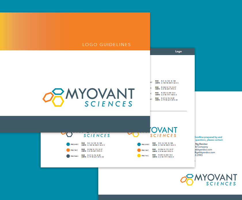 Myovant design guidelines