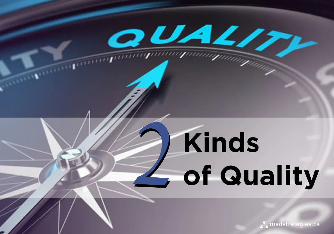 Business Quality Versus Quantity Balance Concept
