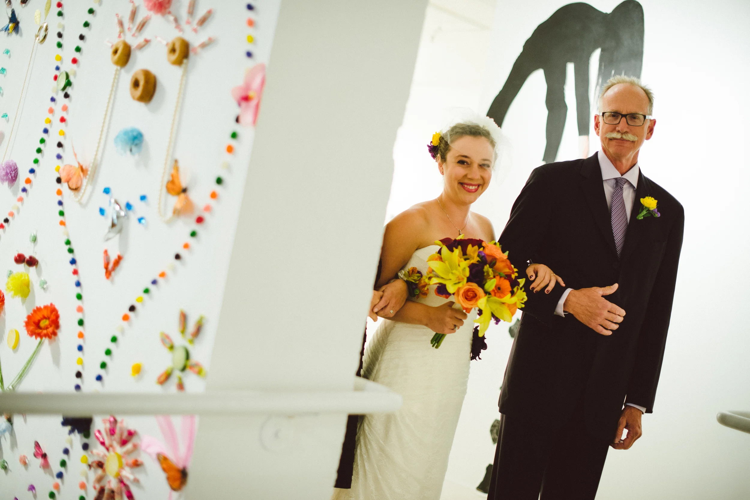 Sarah and her handsome father, Gary. Photo courtesy of Ryan Dearth Photography.