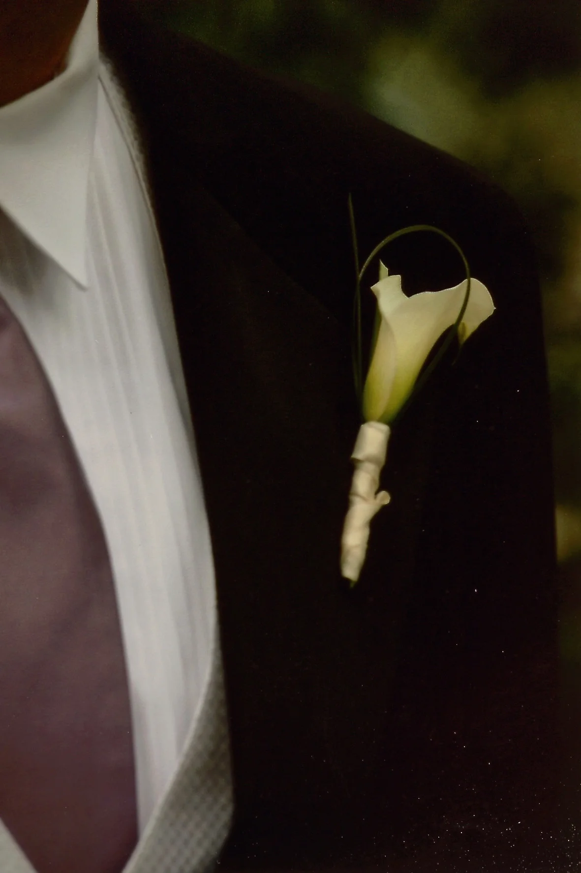 Calla and bear grass.