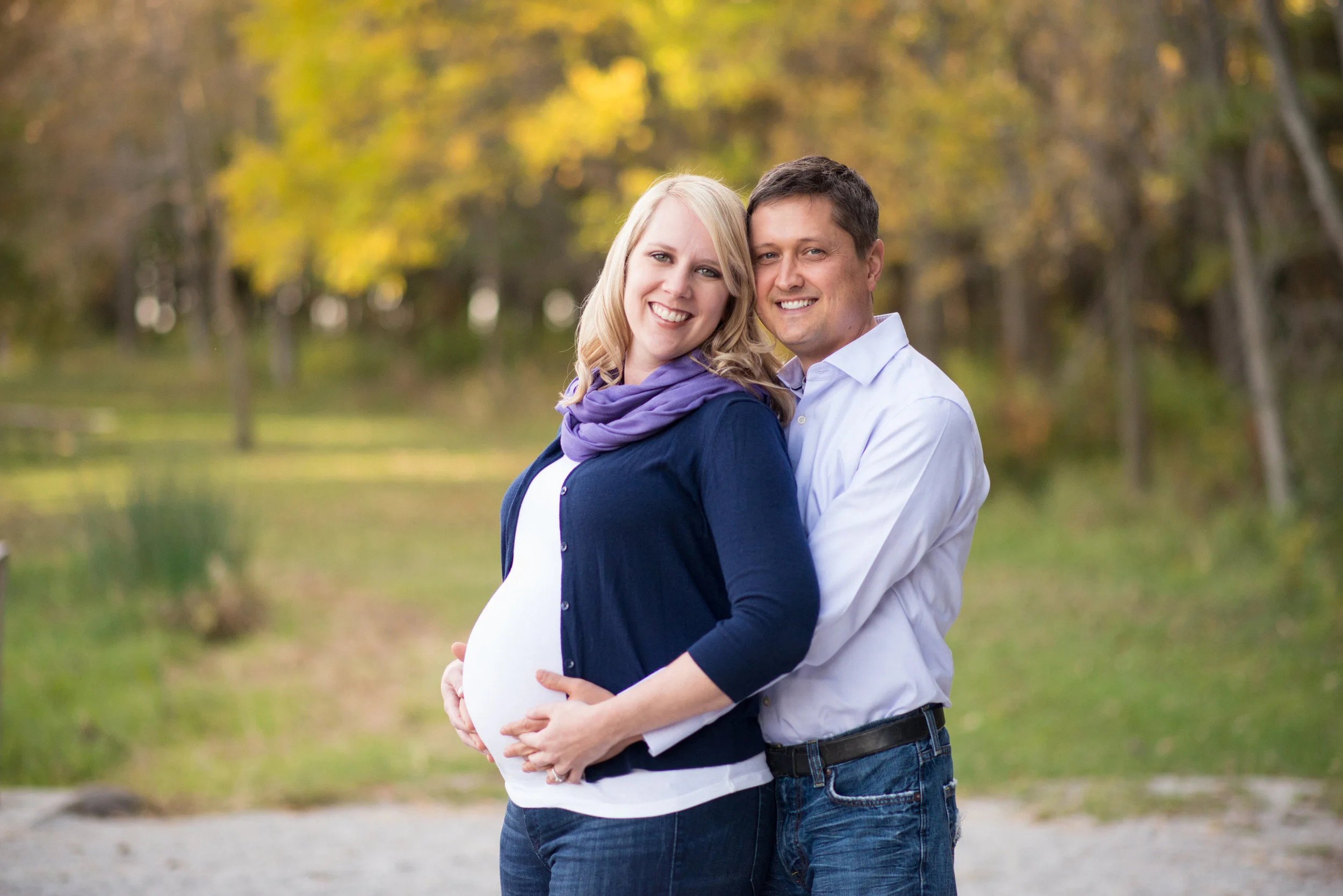 Maternity outdoors