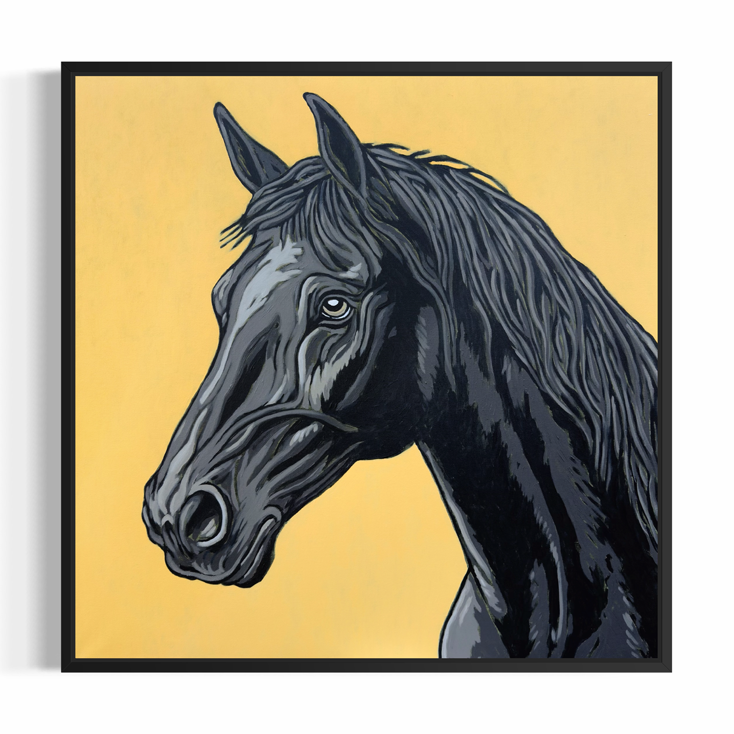 Chris-Arnold-Art-Dark-Horse-Painting.JPG