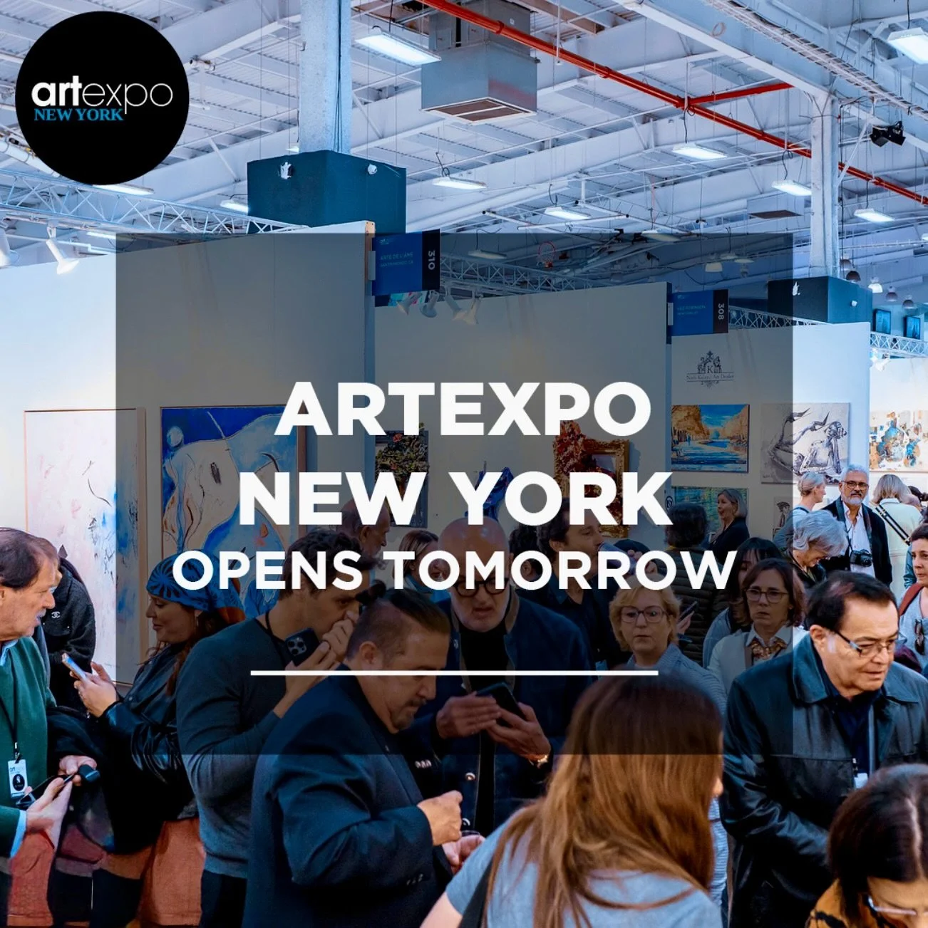 ARTEXPO NY OPENS TOMORROW: I am super excited to share that I will be showing  starting tomorrow at Artexpo New York, April 9 to 12, with D. Colabella Fine Art Gallery in Booth 205 right at the main entrance. Come say hi and let's celebrate some amaz