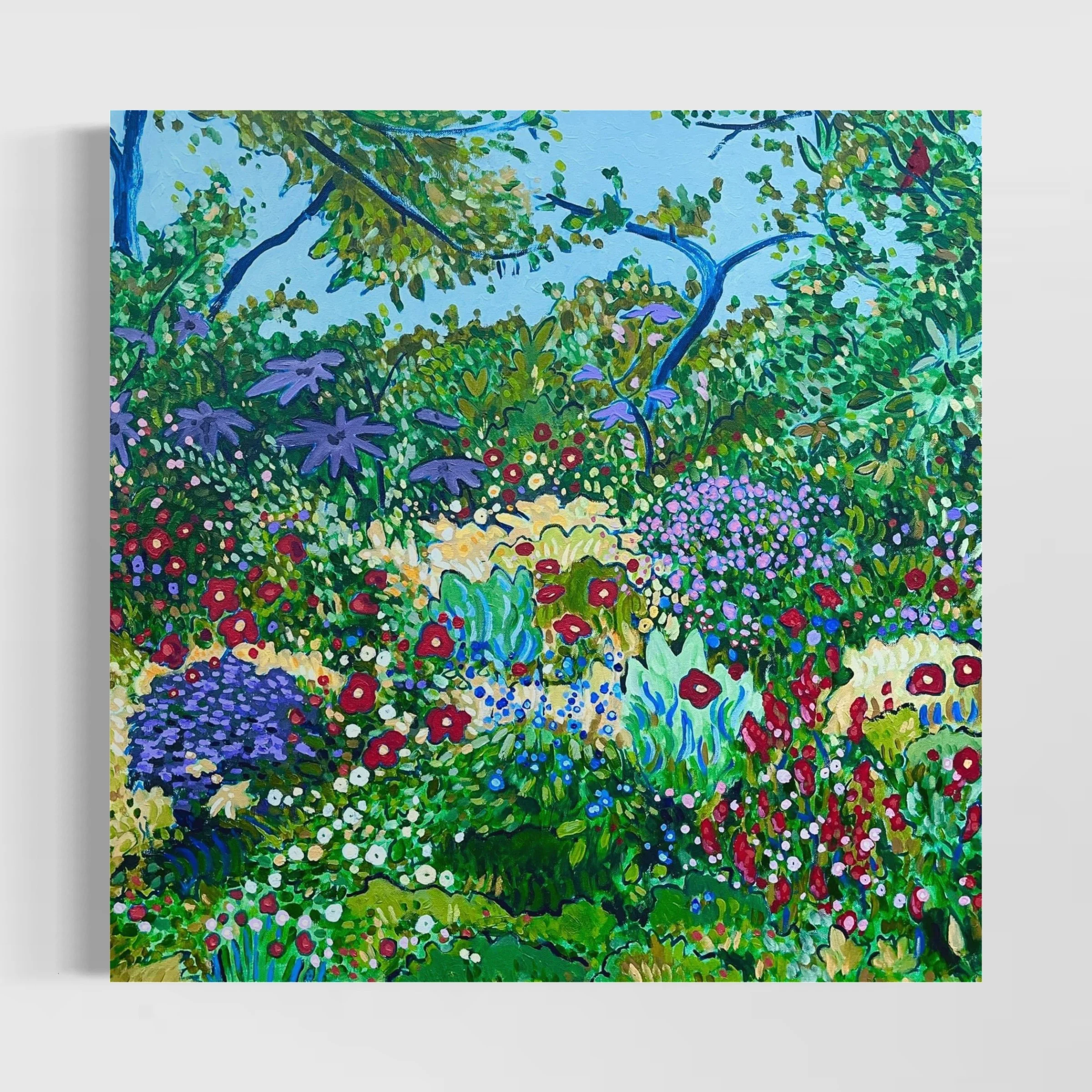  H: 36” x W: 36” x D: 1.5”  Acrylic on Canvas   SOLD  