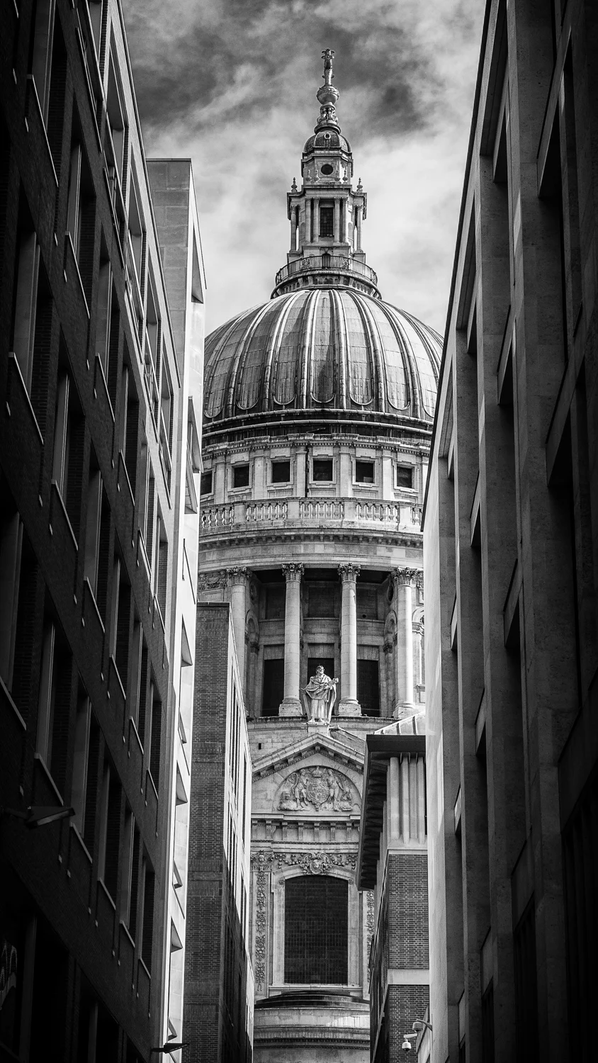 A stolen glimpse of St. Paul's