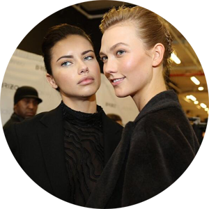 Angels @AdrianaLima & @karliekloss at backstage @JasonWu fashion show #NYFW2014 - twitter.png