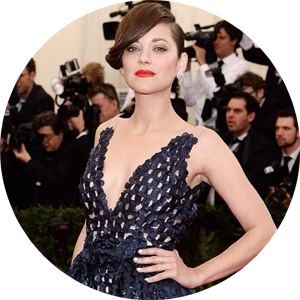 Orange lips @ The Met Gala 2014