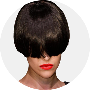 The bob: wigs on the catwalks, faux on the red carpets.