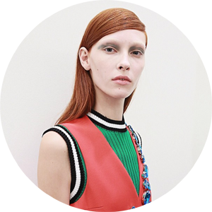 The petrol blue look at Prada:&nbsp;Regream from @patmcgrathreal