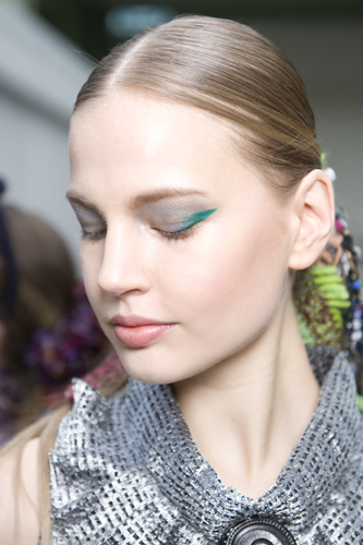 2014-15 Fall-Winter Ready-to-Wear, CHANEL Show Backstage, Makeup CHANEL, photographer Vincent LAPPARTIENT. 