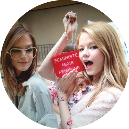 Chanel embraces a “stay true to yourself” beauty look for SS15